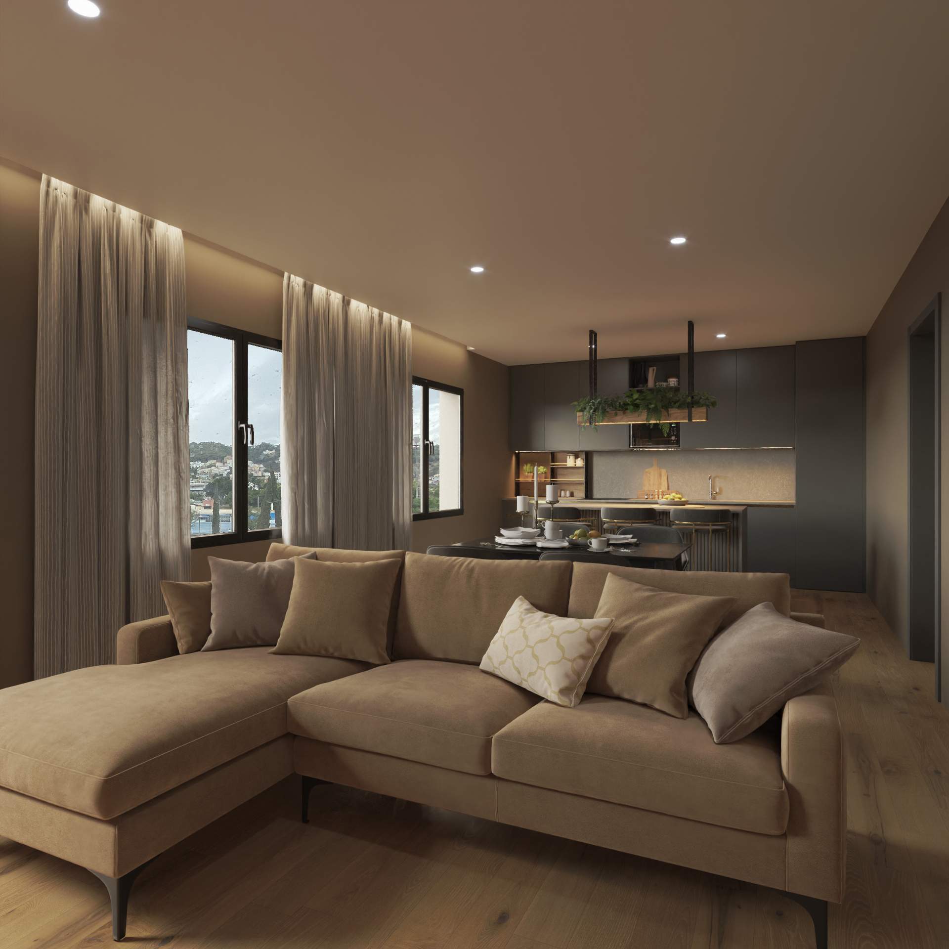 Reformas integrales en Barcelona por 4Metros: vivienda reformada con diseño a medida y acabados contemporáneos